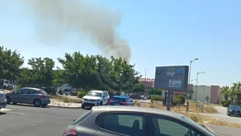 Incendie à Rivesaltes - Pyrénées-Orientales - 9 juillet 2026 - Feux de forêts et d'espaces naturels