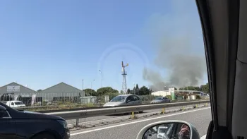 Incendie à Rivesaltes - Pyrénées-Orientales - 9 juillet 2026 - Feux de forêts et d'espaces naturels