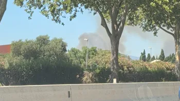 Incendie à Rivesaltes - Pyrénées-Orientales - 9 juillet 2026 - Feux de forêts et d'espaces naturels