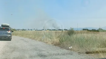 Incendie à Rivesaltes - Pyrénées-Orientales - 9 juillet 2026 - Feux de forêts et d'espaces naturels