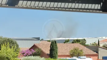 Incendie à Rivesaltes - Pyrénées-Orientales - 9 juillet 2026 - Feux de forêts et d'espaces naturels
