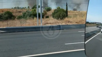 Incendie à Rivesaltes - Pyrénées-Orientales - 9 juillet 2026 - Feux de forêts et d'espaces naturels