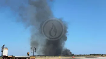 Incendie à Rivesaltes - Pyrénées-Orientales - 9 juillet 2026 - Feux de forêts et d'espaces naturels