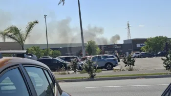 Incendie à Rivesaltes - Pyrénées-Orientales - 9 juillet 2026 - Feux de forêts et d'espaces naturels