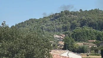 Incendie à Cessenon-sur-Orb - Hérault - 9 juillet 2026 - Feux de forêts et d'espaces naturels