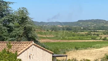 Incendie à Cessenon-sur-Orb - Hérault - 9 juillet 2026 - Feux de forêts et d'espaces naturels