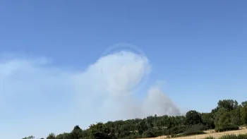 Incendie à Aurouër - Allier - 9 juillet 2026 - Feux de forêts et d'espaces naturels