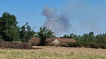 Incendie à Aurouër - Allier - 9 juillet 2026 - Feux de forêts et d'espaces naturels