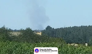 Incendie à Aurouër (03) : les pompiers interviennent