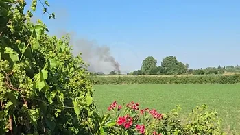 Incendie à Nîmes - Gard - 9 juillet 2026 - Feux de forêts et d'espaces naturels