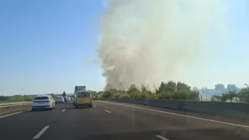 Incendie à Nîmes - Gard - 9 juillet 2026 - Feux de forêts et d'espaces naturels