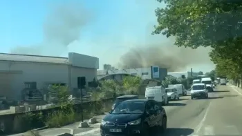 Incendie à Nîmes - Gard - 9 juillet 2026 - Feux de forêts et d'espaces naturels