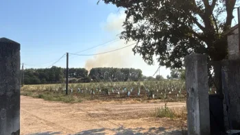 Incendie à Nîmes - Gard - 9 juillet 2026 - Feux de forêts et d'espaces naturels