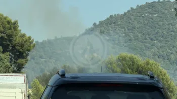 Incendie à Aubagne - Bouches-du-Rhône - 9 juillet 2026 - Feux de forêts et d'espaces naturels