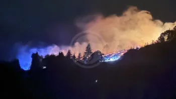 Incendie à La Tuilière - Loire - 9 juillet 2026 - Feux de forêts et d'espaces naturels