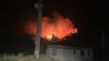 Incendie à La Tuilière - Loire - 9 juillet 2026 - Feux de forêts et d'espaces naturels