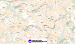 Incendie à Puisseguin (33) : les pompiers interviennent