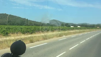 Incendie à Cuers - Var - 10 juillet 2026 - Feux de forêts et d'espaces naturels