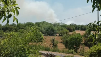Incendie à Esclauzels - Lot - 10 juillet 2026 - Feux de forêts et d'espaces naturels