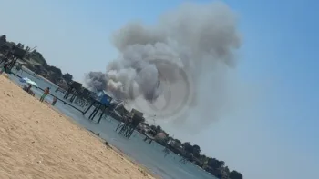 Incendie à La Plaine-sur-Mer - Loire-Atlantique - 10 juillet 2026 - Feux de forêts et d'espaces naturels
