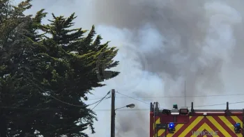 Incendie à La Plaine-sur-Mer - Loire-Atlantique - 10 juillet 2026 - Feux de forêts et d'espaces naturels
