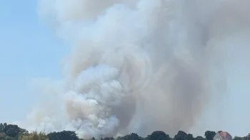 Incendie à La Plaine-sur-Mer - Loire-Atlantique - 10 juillet 2026 - Feux de forêts et d'espaces naturels