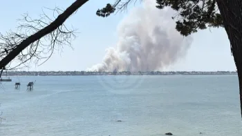 Incendie à La Plaine-sur-Mer - Loire-Atlantique - 10 juillet 2026 - Feux de forêts et d'espaces naturels