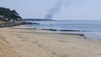 Incendie à La Plaine-sur-Mer - Loire-Atlantique - 10 juillet 2026 - Feux de forêts et d'espaces naturels