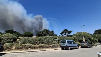 Incendie à La Plaine-sur-Mer - Loire-Atlantique - 10 juillet 2026 - Feux de forêts et d'espaces naturels
