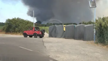 Incendie à La Plaine-sur-Mer - Loire-Atlantique - 10 juillet 2026 - Feux de forêts et d'espaces naturels