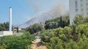 Incendie à Marseille - Bouches-du-Rhône - 10 juillet 2026 - Feux de forêts et d'espaces naturels