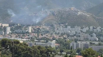 Incendie à Marseille - Bouches-du-Rhône - 10 juillet 2026 - Feux de forêts et d'espaces naturels