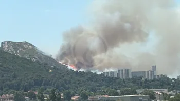 Incendie à Marseille - Bouches-du-Rhône - 10 juillet 2026 - Feux de forêts et d'espaces naturels