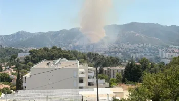 Incendie à Marseille - Bouches-du-Rhône - 10 juillet 2026 - Feux de forêts et d'espaces naturels