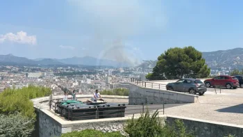 Incendie à Marseille - Bouches-du-Rhône - 10 juillet 2026 - Feux de forêts et d'espaces naturels