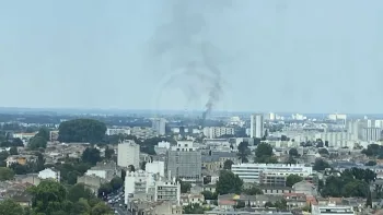 Incendie à Lormont - Gironde - 10 juillet 2026 - Feux de forêts et d'espaces naturels