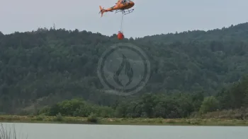 Incendie à Coustaussa - Aude - 10 juillet 2026 - Feux de forêts et d'espaces naturels