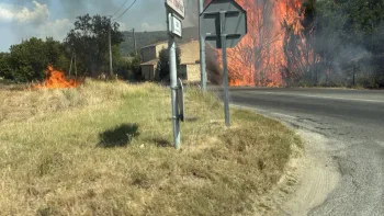 Incendie à Apt - Vaucluse - 10 juillet 2026 - Feux de forêts et d'espaces naturels