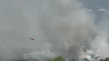 Incendie à Apt - Vaucluse - 10 juillet 2026 - Feux de forêts et d'espaces naturels