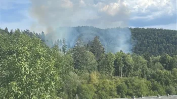 Incendie à Oyonnax - Ain - 10 juillet 2026 - Feux de forêts et d'espaces naturels