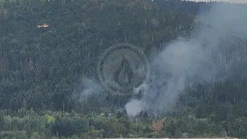 Incendie à Oyonnax - Ain - 10 juillet 2026 - Feux de forêts et d'espaces naturels