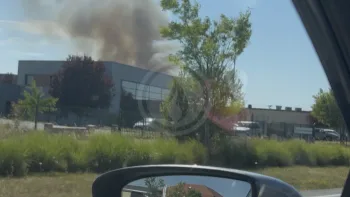 Incendie à Hanches - Eure-et-Loir - 10 juillet 2026 - Feux de forêts et d'espaces naturels