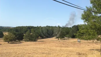 Incendie à Cornille - Dordogne - 10 juillet 2026 - Feux de forêts et d'espaces naturels