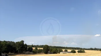 Incendie à Cornille - Dordogne - 10 juillet 2026 - Feux de forêts et d'espaces naturels