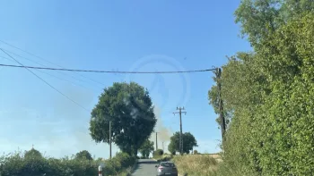 Incendie à Pompaire - Deux-Sèvres - 10 juillet 2026 - Feux de forêts et d'espaces naturels