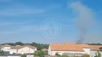 Incendie à Haute-Goulaine - Loire-Atlantique - 10 juillet 2026 - Feux de forêts et d'espaces naturels