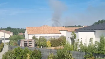 Incendie à Haute-Goulaine - Loire-Atlantique - 10 juillet 2026 - Feux de forêts et d'espaces naturels