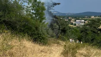 Incendie à Saint-Vidal - Haute-Loire - 10 juillet 2026 - Feux de forêts et d'espaces naturels