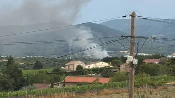 Incendie à Bessey - Loire - 10 juillet 2026 - Feux de forêts et d'espaces naturels
