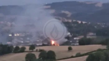 Incendie à Amplepuis - Rhône - 10 juillet 2026 - Feux de forêts et d'espaces naturels